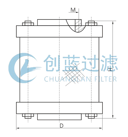 HY37型网式过滤器 HY37-25(图2)